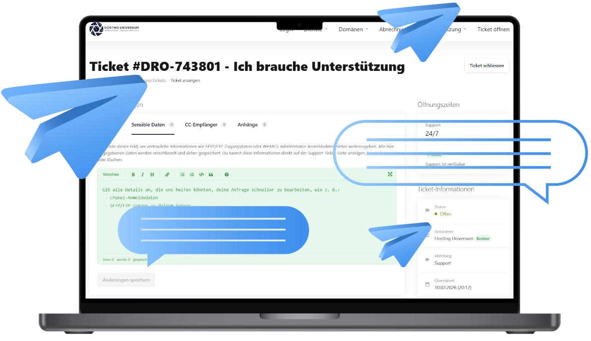 Hosting Universum Support